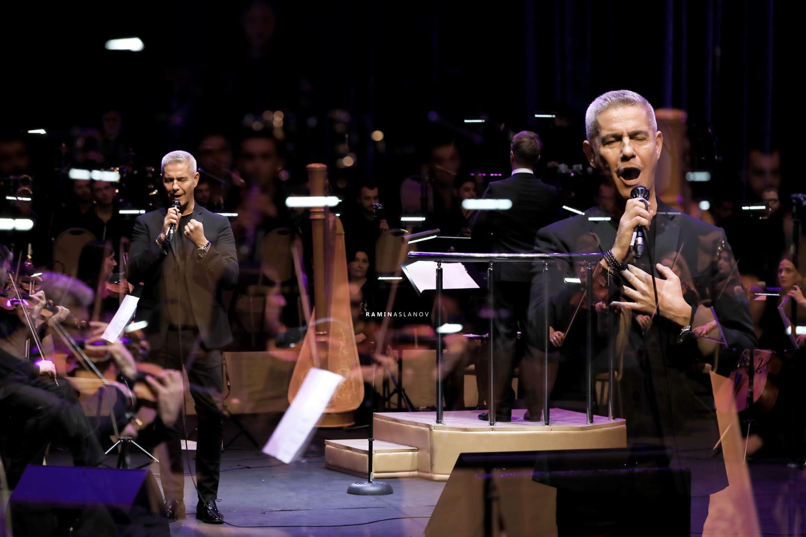 Музыкальный праздник  Алессандро Сафина в Баку -  "Luna tu", "Cиняя вечность"... (ВИДЕО, ФОТО)