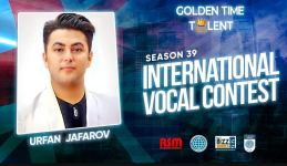 Азербайджанский вокалист стал обладателем Гран-при международного конкурса Golden Time Talent (ФОТО)