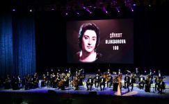 Внучка Шовкет Алекперовой – Шовкет исполняет "Шовкет". 100-летие легендарной певицы во Дворце Гейдара Алиева (ВИДЕО, ФОТО)