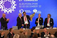 Фарид Гаибов переизбран президентом Европейской гимнастики (ФОТО)