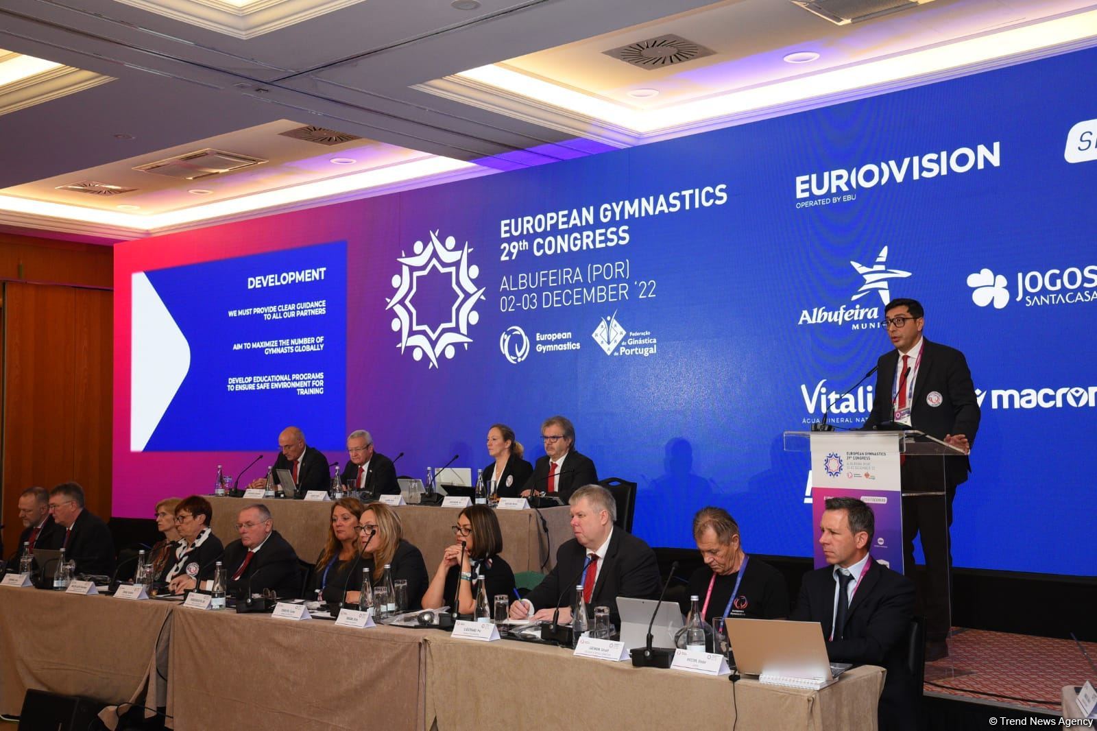 Фарид Гаибов переизбран президентом Европейской гимнастики (ФОТО)