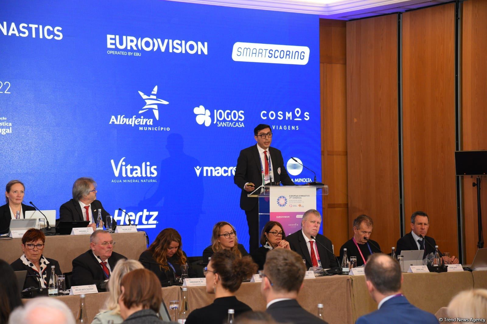 Фарид Гаибов переизбран президентом Европейской гимнастики (ФОТО)