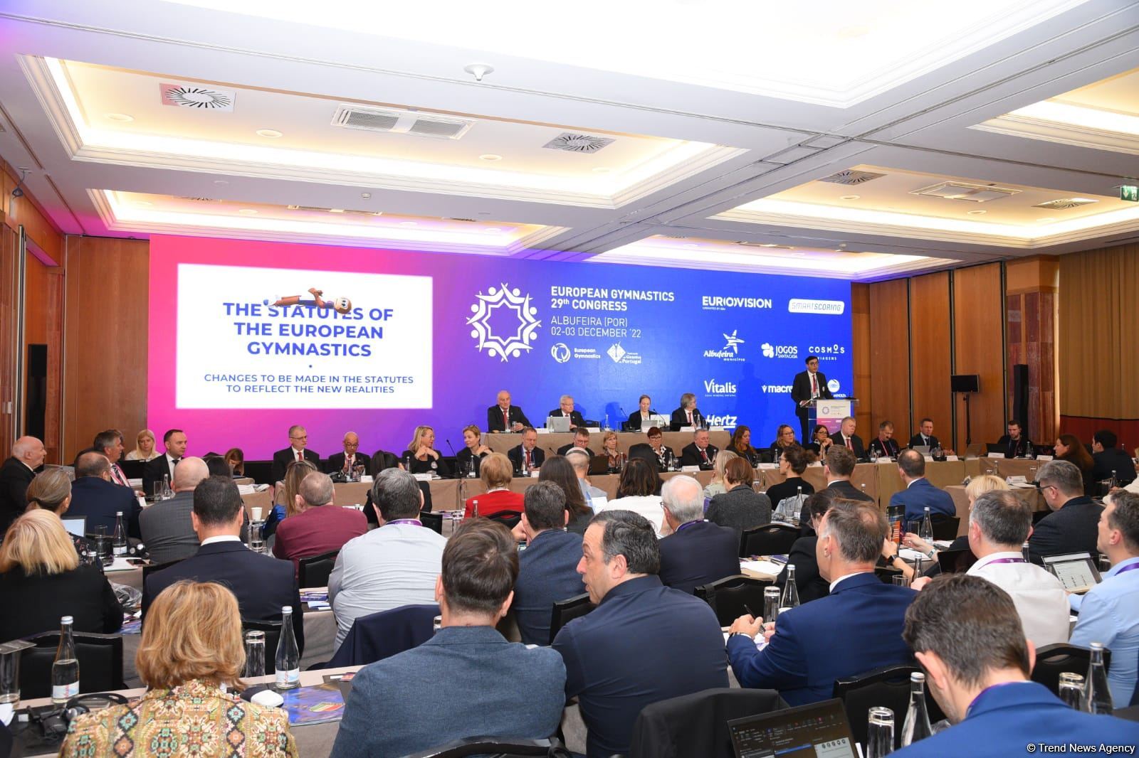 Фарид Гаибов переизбран президентом Европейской гимнастики (ФОТО)