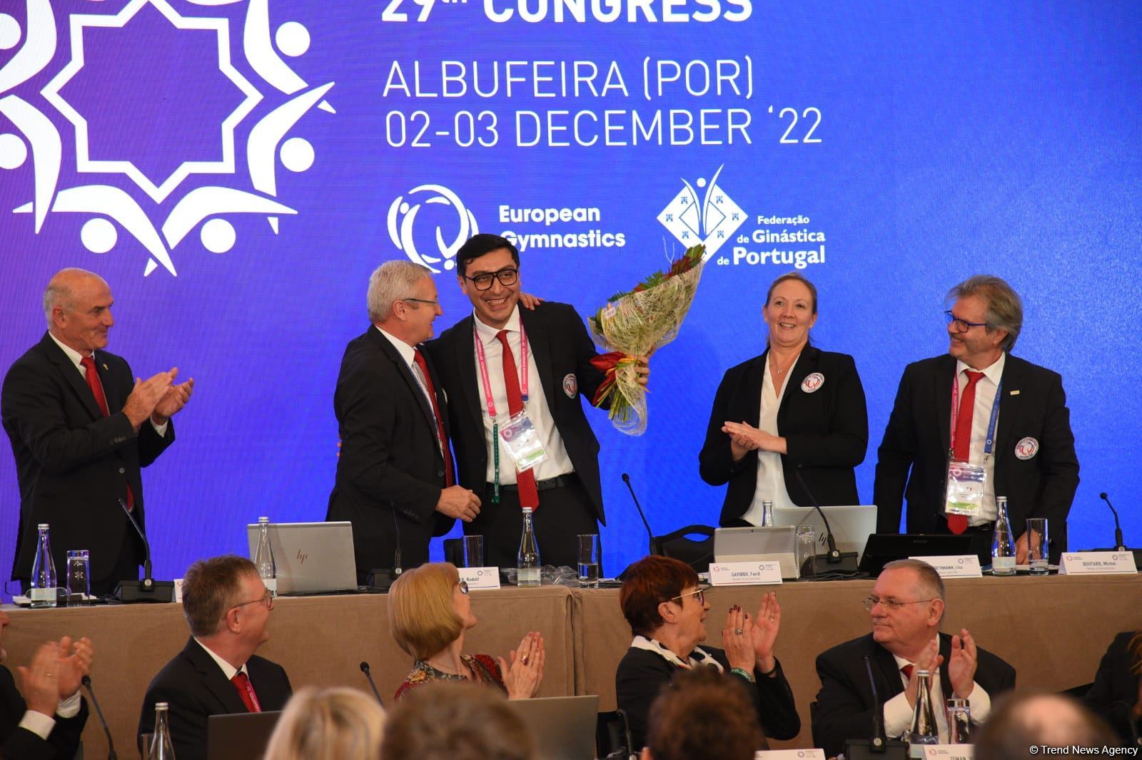 Фарид Гаибов переизбран президентом Европейской гимнастики (ФОТО)