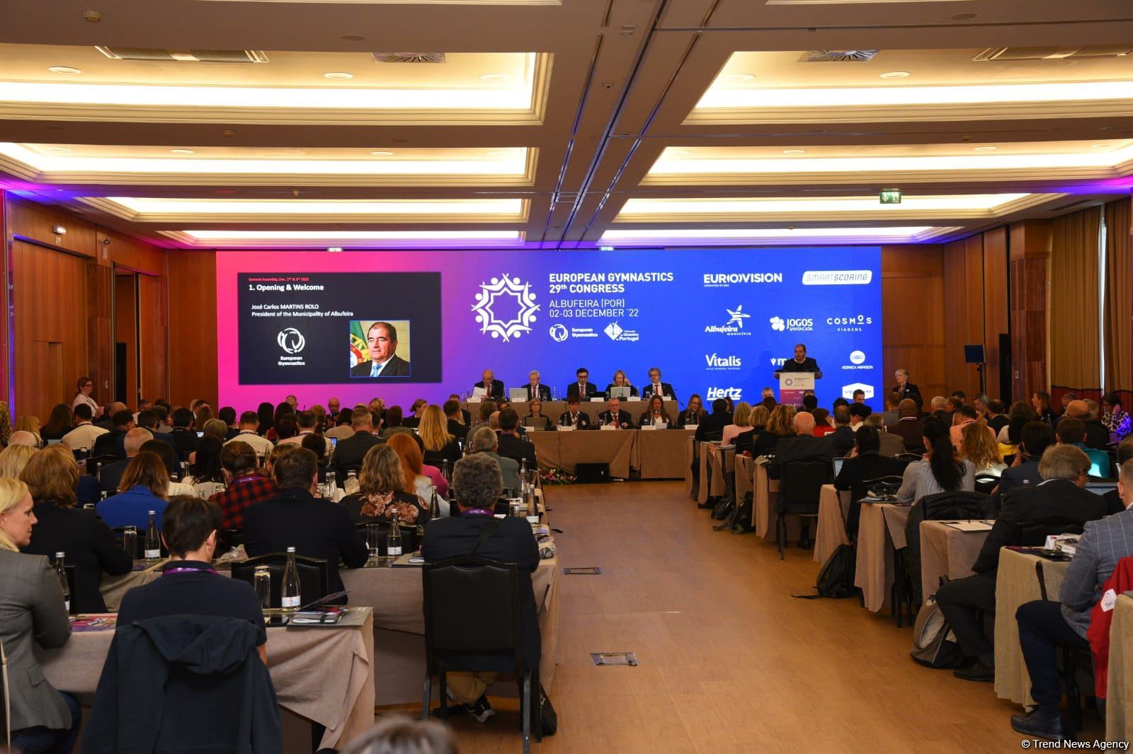 Фарид Гаибов переизбран президентом Европейской гимнастики (ФОТО)