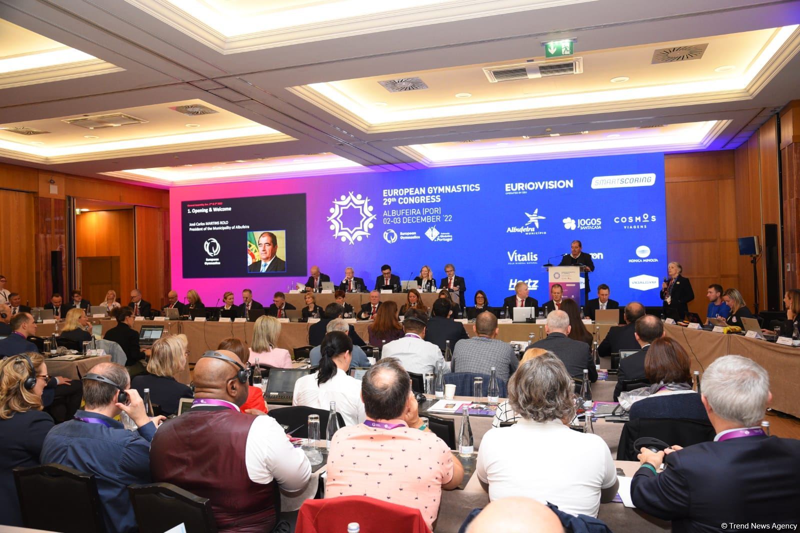 Фарид Гаибов переизбран президентом Европейской гимнастики (ФОТО)