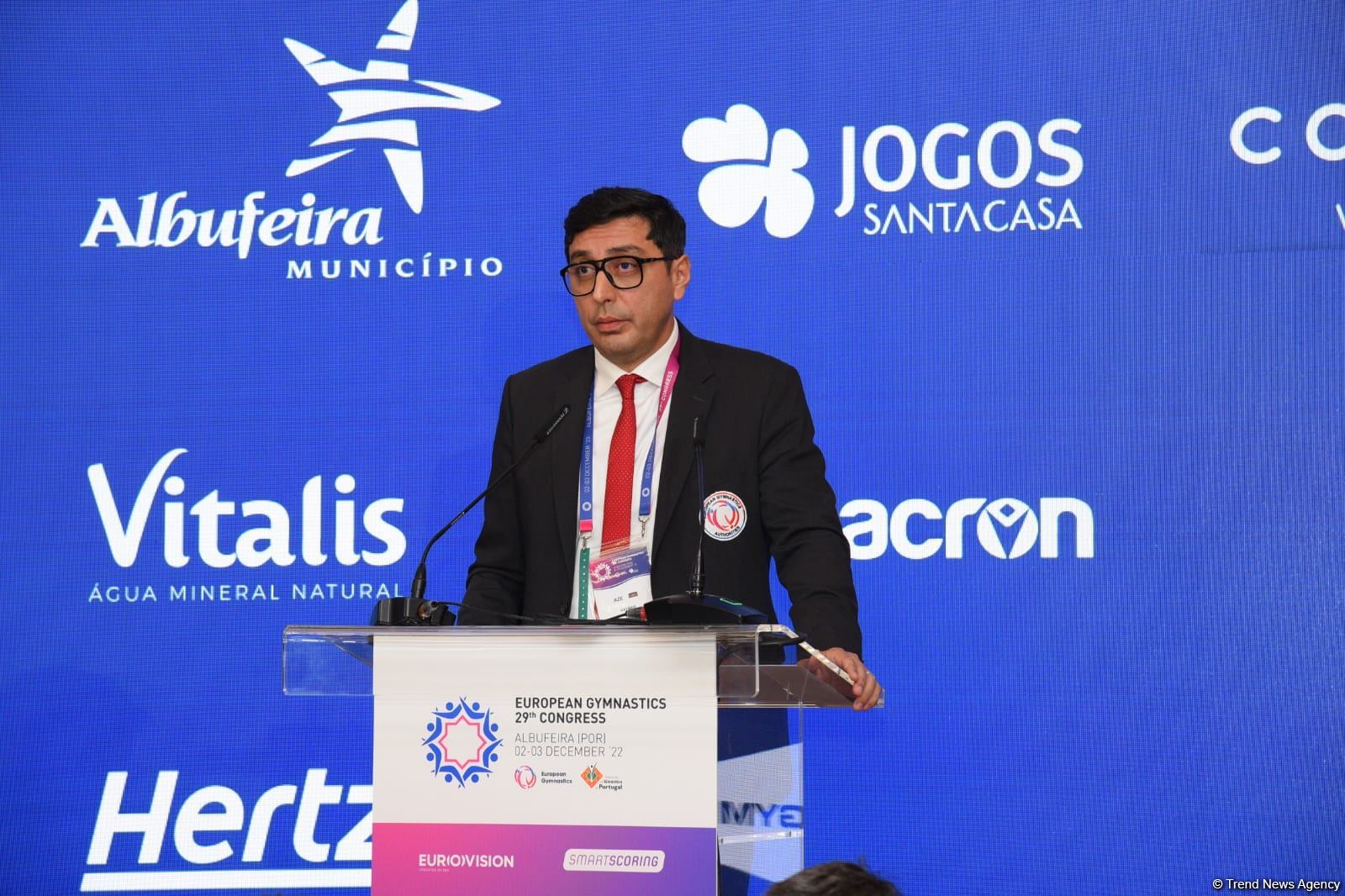 Фарид Гаибов переизбран президентом Европейской гимнастики (ФОТО)