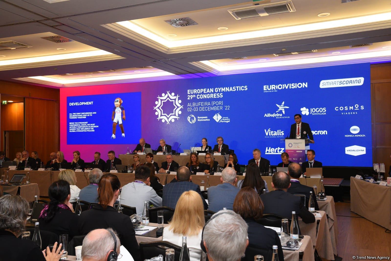 Фарид Гаибов переизбран президентом Европейской гимнастики (ФОТО)