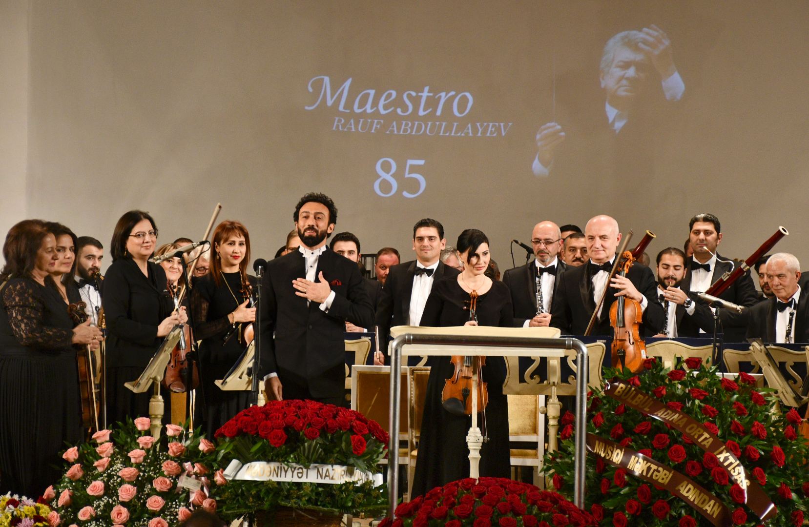 Маэстро Рауф Абдуллаев отметил 85-летие потрясающим вечером классической музыки  (ФОТО)