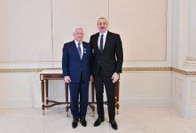 Президент Ильхам Алиев принял главу Республики Дагестан Российской Федерации (ФОТО)