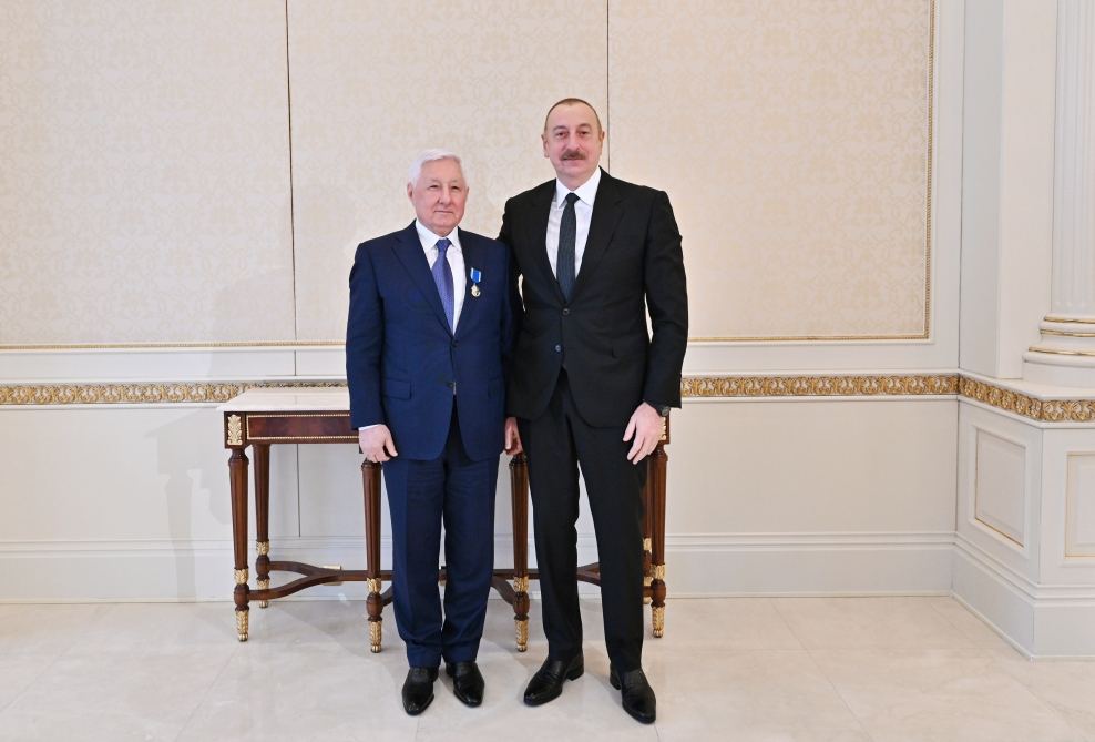Президент Ильхам Алиев принял главу Республики Дагестан Российской Федерации (ФОТО)