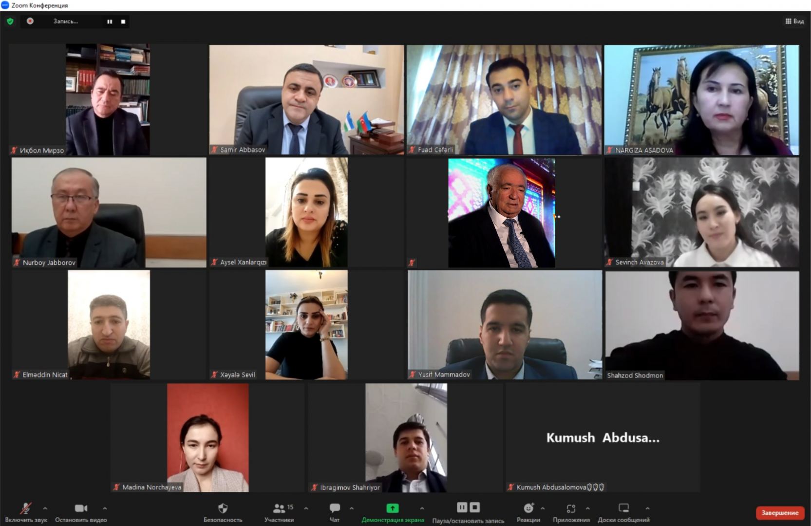 "Маджлиси-фарамушан" Азербайджана и Узбекистана - поэтический праздник (ФОТО)