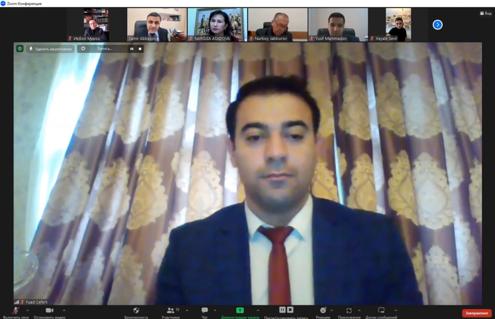 "Маджлиси-фарамушан" Азербайджана и Узбекистана - поэтический праздник (ФОТО)