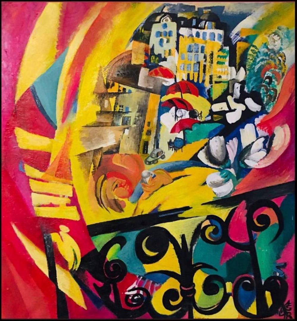 Париж в азербайджанских красках (ФОТО)