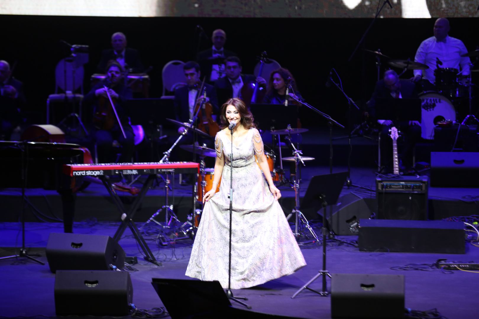 В Баку прошел эстрадно-джазовый концерт, посвященный 100-летию Рауфа Гаджиева  (ВИДЕО, ФОТО)