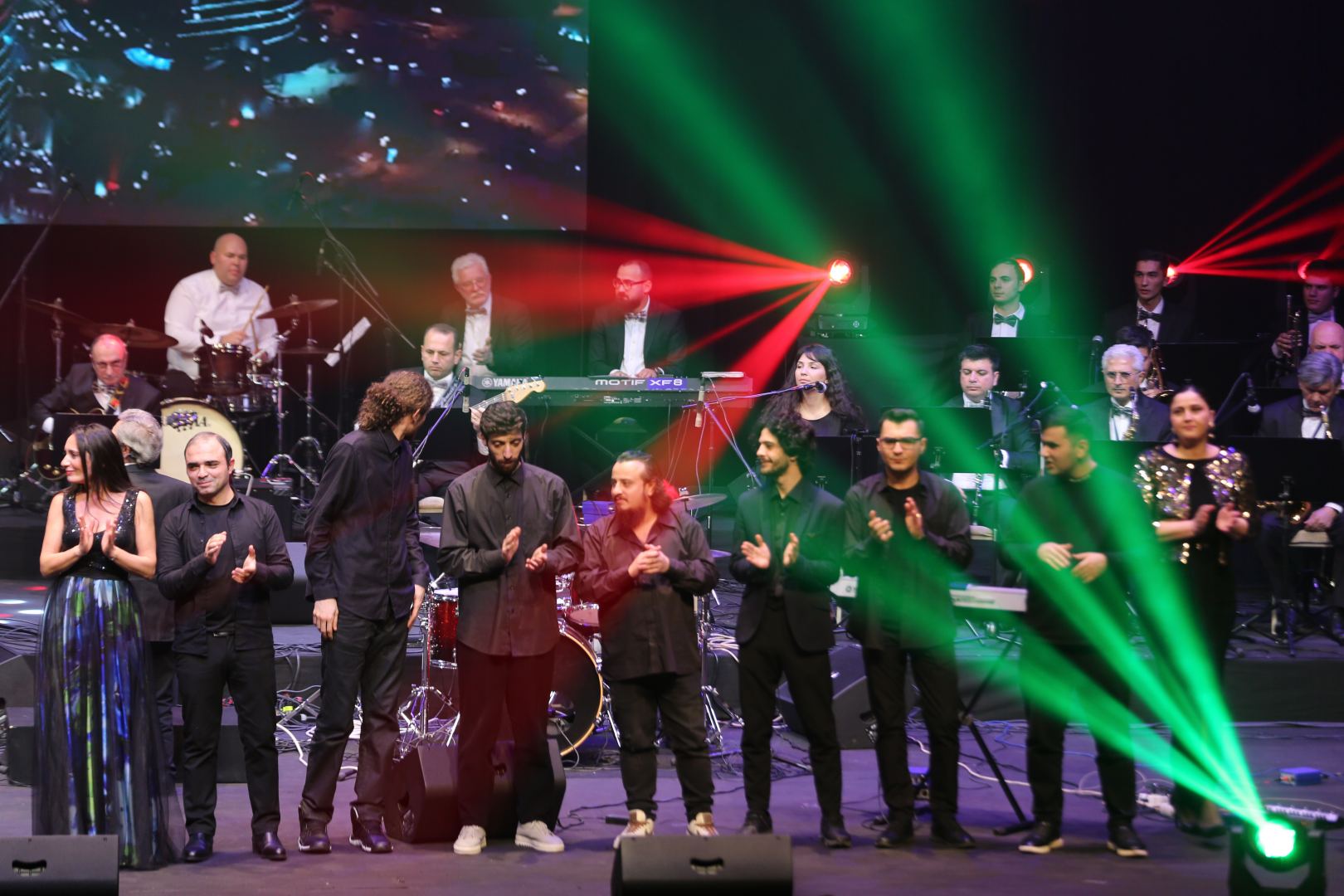 В Баку прошел эстрадно-джазовый концерт, посвященный 100-летию Рауфа Гаджиева  (ВИДЕО, ФОТО)