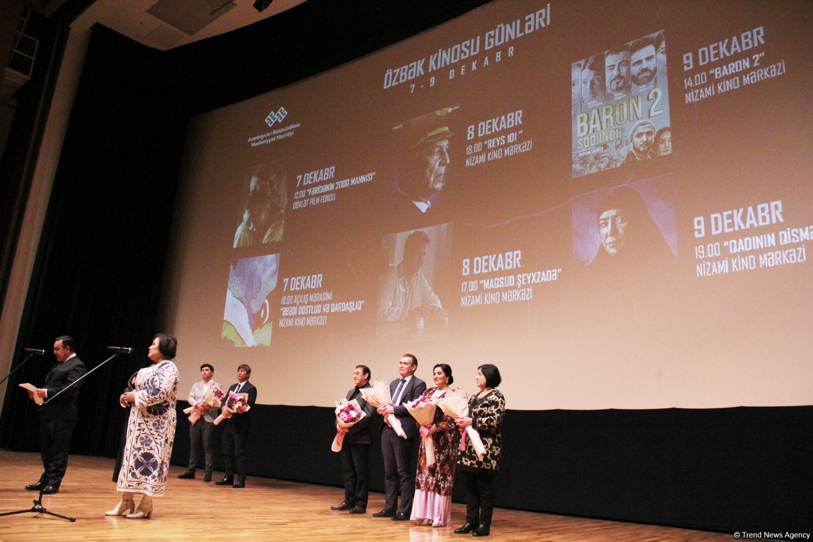 В Баку состоялось торжественное открытие Дней кино Узбекистана (ФОТО)