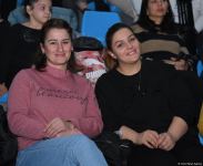 В Шеки стартовал второй день объединенных соревнований по гимнастическим дисциплинам (ФОТО)