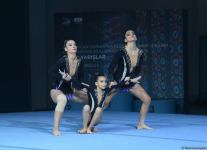 В Шеки стартовал второй день объединенных соревнований по гимнастическим дисциплинам (ФОТО)