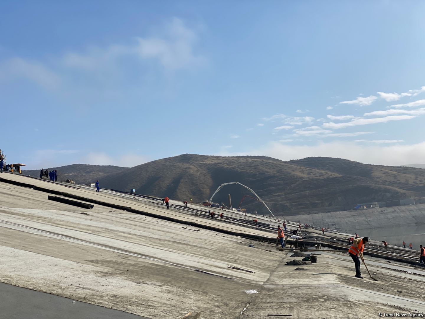 Организован медиа-тур на водохранилища Хачинчай и Суговушан (ФОТО)