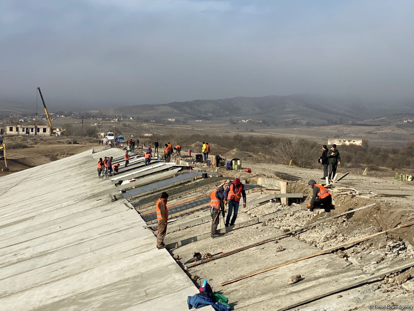Организован медиа-тур на водохранилища Хачинчай и Суговушан (ФОТО)