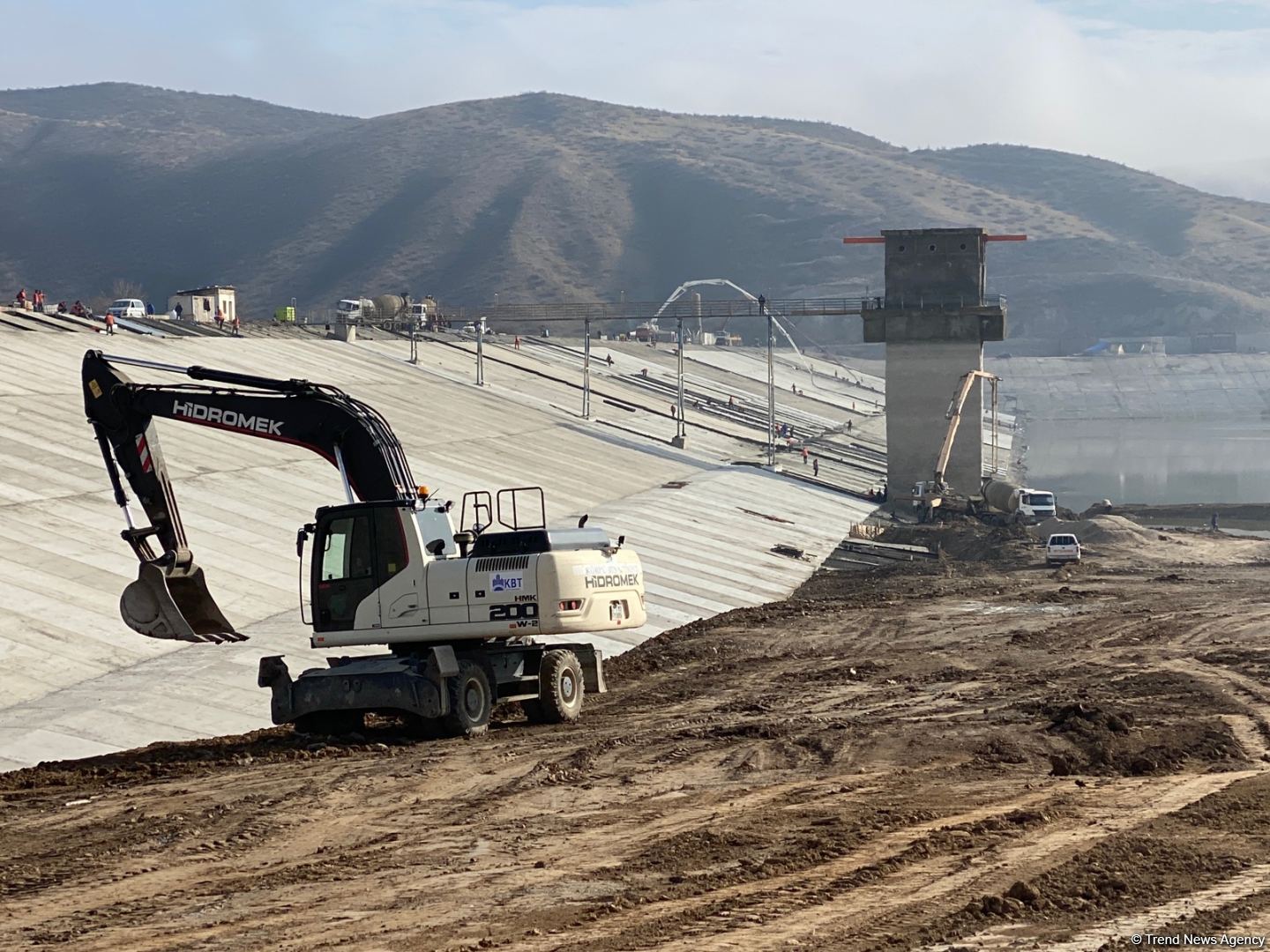 Организован медиа-тур на водохранилища Хачинчай и Суговушан (ФОТО)