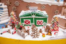 Состоялось официальное открытие NARGIS CITY -  инсталляция c более 100 кг пряничного теста (ВИДЕО, ФОТО)