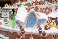 Состоялось официальное открытие NARGIS CITY -  инсталляция c более 100 кг пряничного теста (ВИДЕО, ФОТО)