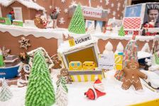 Состоялось официальное открытие NARGIS CITY -  инсталляция c более 100 кг пряничного теста (ВИДЕО, ФОТО)