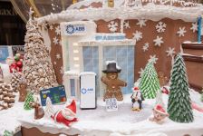 Состоялось официальное открытие NARGIS CITY -  инсталляция c более 100 кг пряничного теста (ВИДЕО, ФОТО)