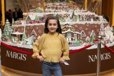 Состоялось официальное открытие NARGIS CITY -  инсталляция c более 100 кг пряничного теста (ВИДЕО, ФОТО)
