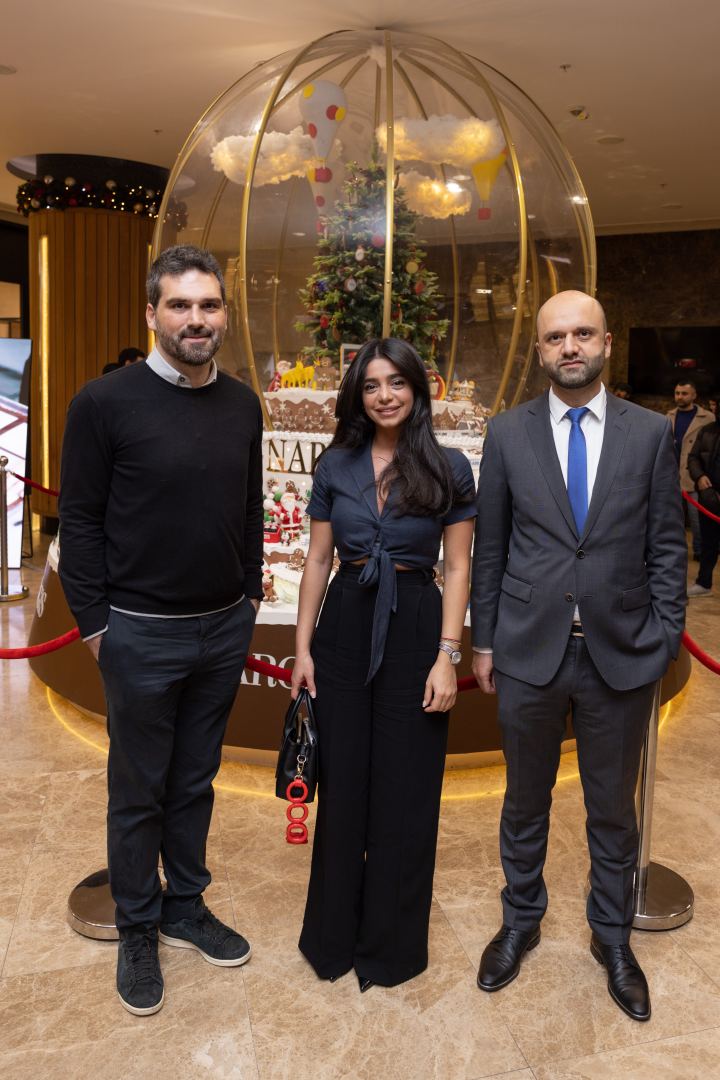 Состоялось официальное открытие NARGIS CITY -  инсталляция c более 100 кг пряничного теста (ВИДЕО, ФОТО)