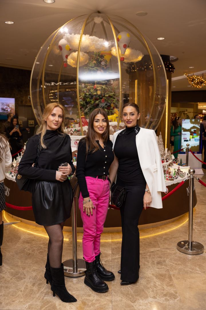 Состоялось официальное открытие NARGIS CITY -  инсталляция c более 100 кг пряничного теста (ВИДЕО, ФОТО)