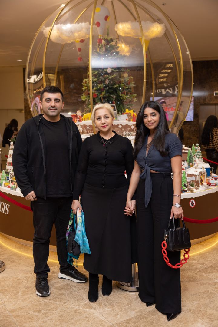 Состоялось официальное открытие NARGIS CITY -  инсталляция c более 100 кг пряничного теста (ВИДЕО, ФОТО)