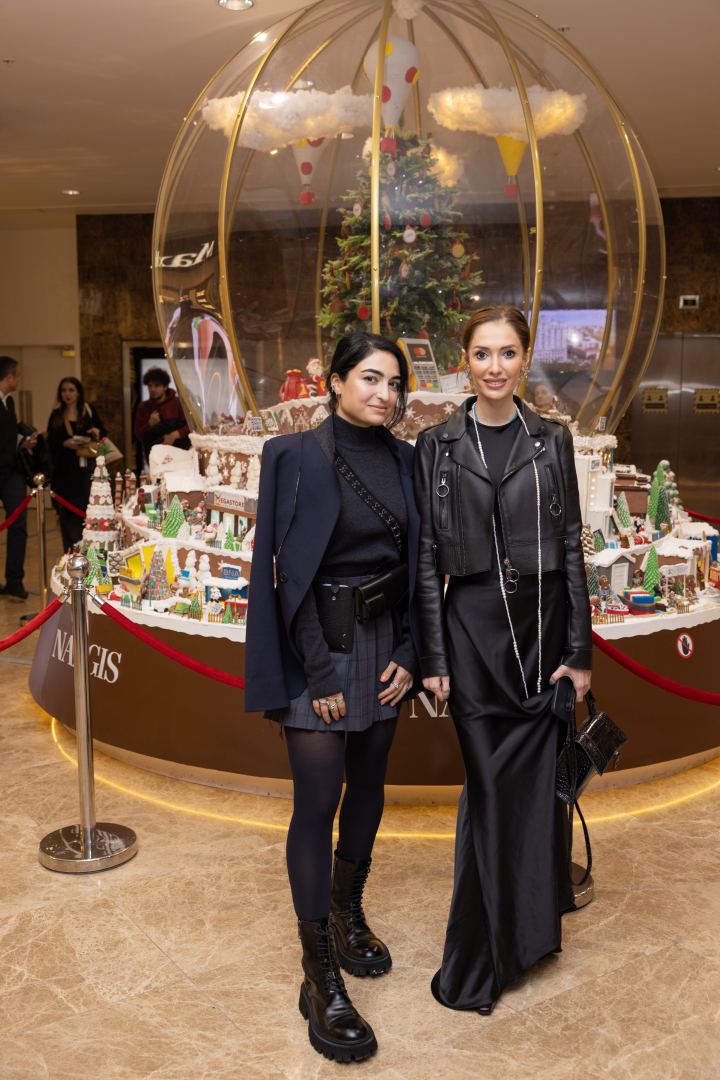 Состоялось официальное открытие NARGIS CITY -  инсталляция c более 100 кг пряничного теста (ВИДЕО, ФОТО)