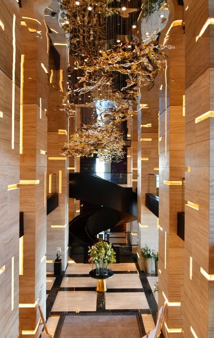 Президент Ильхам Алиев и Первая леди Мехрибан Алиева приняли участие в открытии отеля The Ritz-Carlton Baku (ФОТО/ВИДЕО)