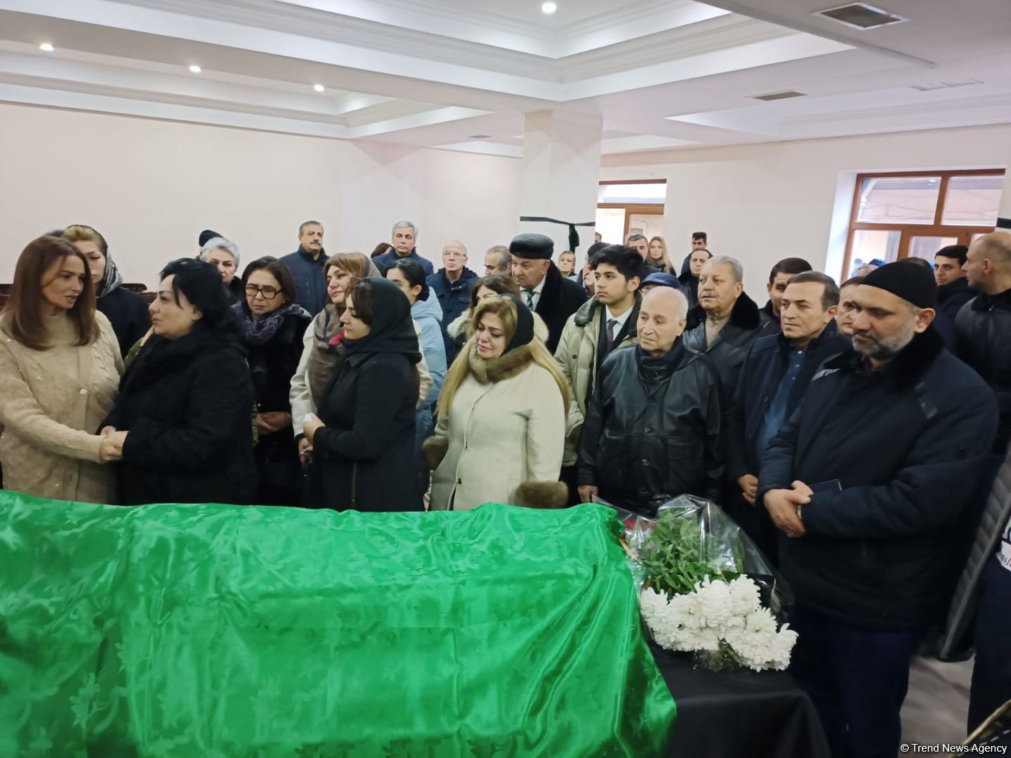 Церемония прощания с народным артистом Азербайджана, прославленным таристом Фикретом Вердиевым (ФОТО)