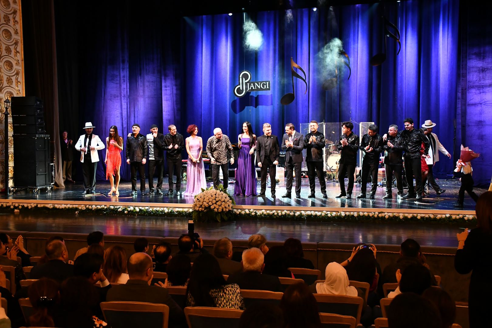 Эстрадно-фольклорный ансамбль "Cəngi" отметил юбилей (ФОТО/ВИДЕО)