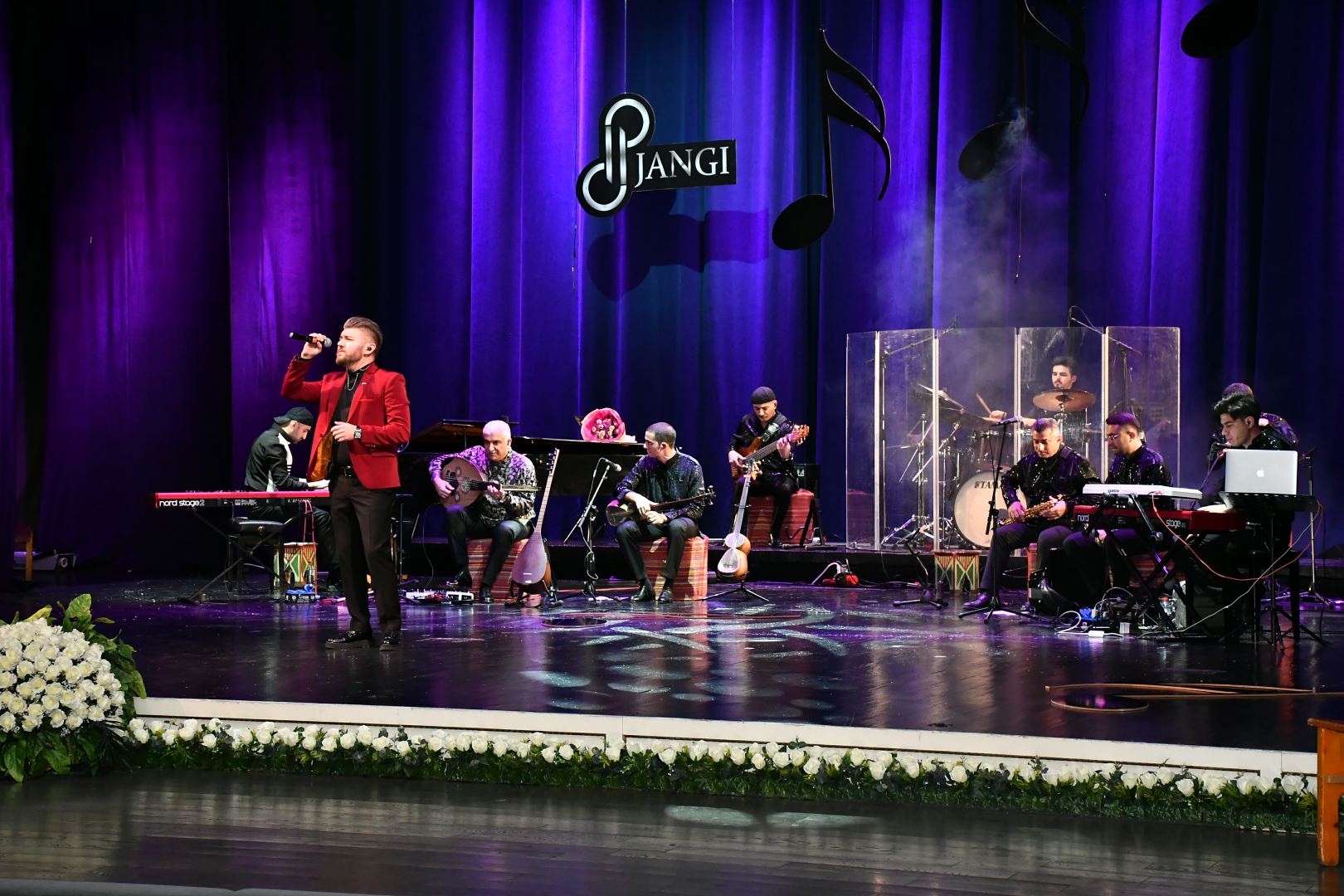 Эстрадно-фольклорный ансамбль "Cəngi" отметил юбилей (ФОТО/ВИДЕО)