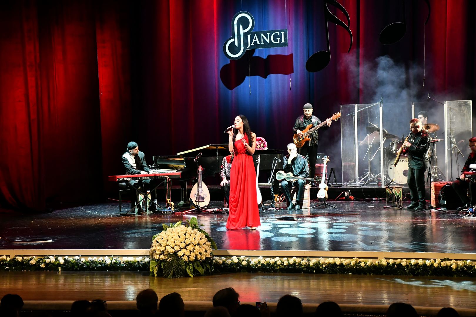 Эстрадно-фольклорный ансамбль "Cəngi" отметил юбилей (ФОТО/ВИДЕО)