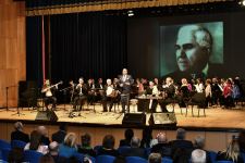 Известные артисты выступили с концертом в честь 100-летия Ахмеда Бакиханова (ФОТО)