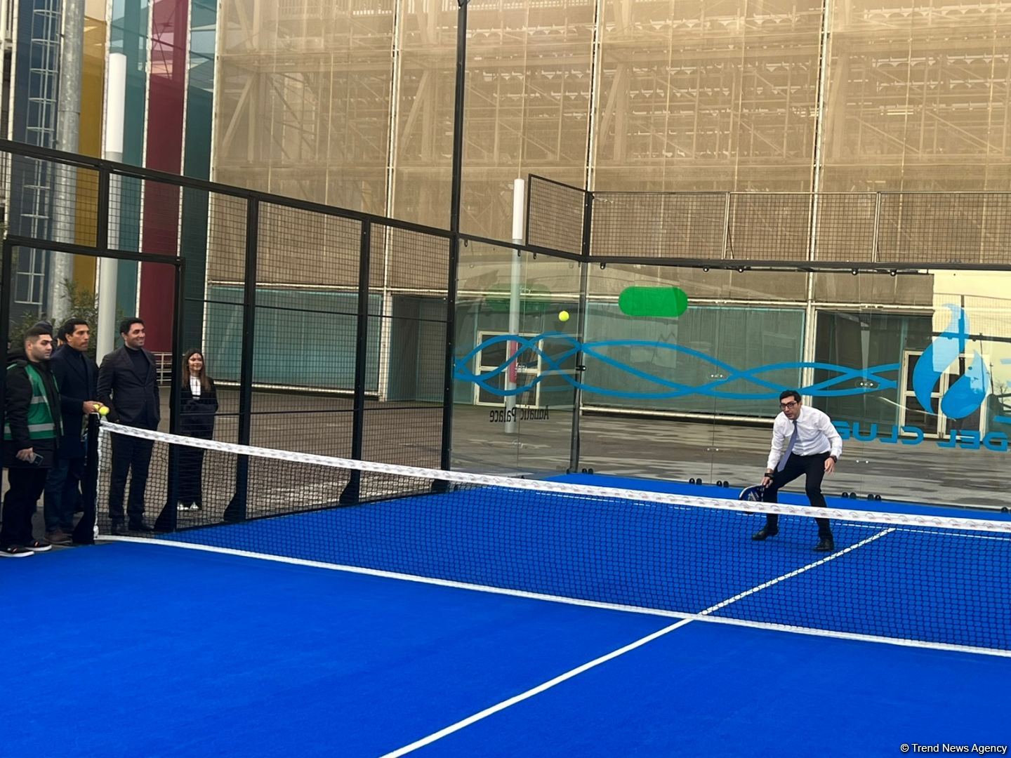 В Бакинском дворце водного спорта состоялось открытие корта для падельного тенниса (ФОТО)