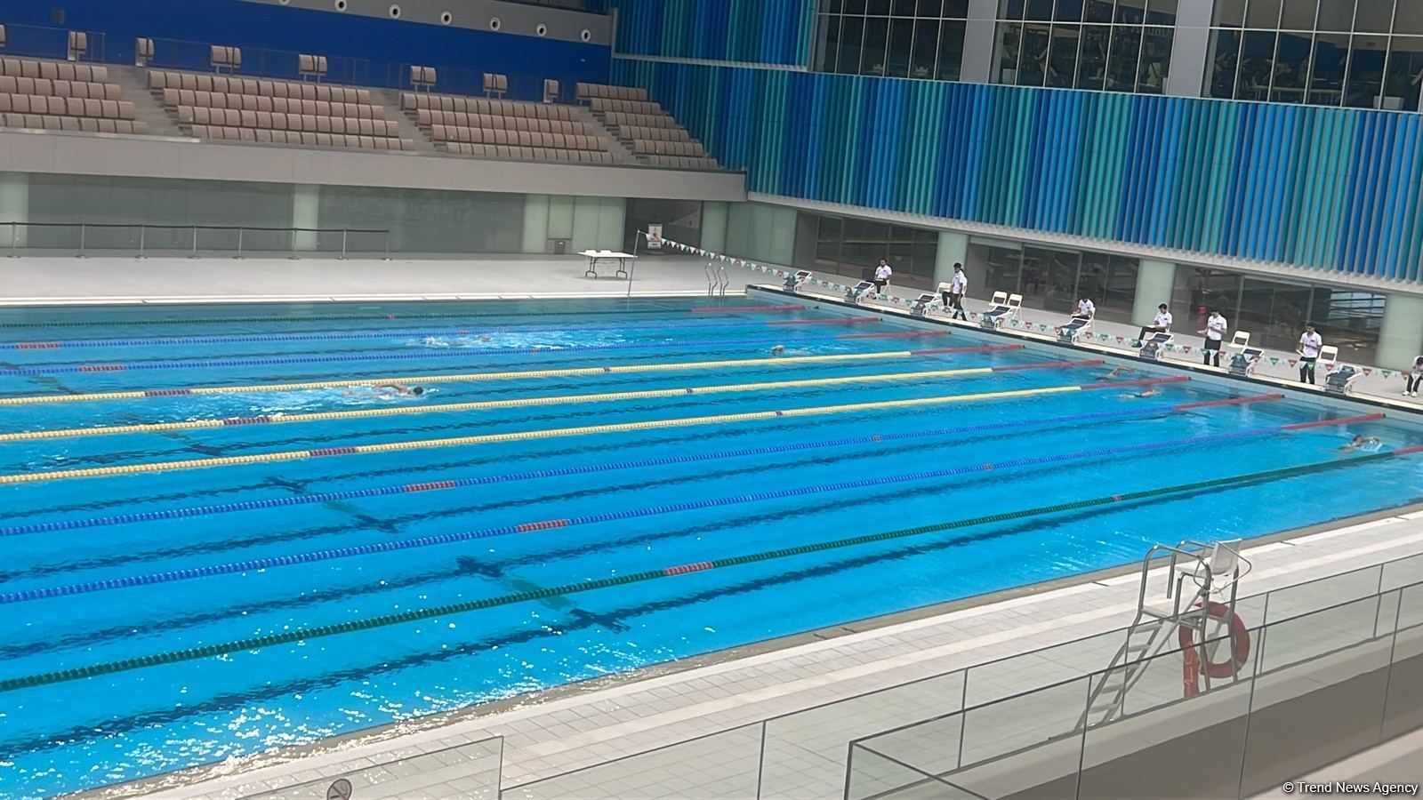 В Бакинском дворце водного спорта состоялось открытие корта для падельного тенниса (ФОТО)