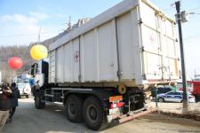 По Лачинской дороге в очередной раз беспрепятственно проехали машины МККК (ФОТО/ВИДЕО)