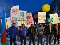 Акция протеста на Лачинской дороге продолжается – очередное разоблачение армянской лжи (ФОТО)