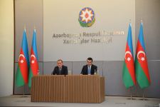 Глава МИД Азербайджана провел пресс-конференцию (ВИДЕО) (ФОТО)