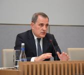 Глава МИД Азербайджана провел пресс-конференцию (ВИДЕО) (ФОТО)