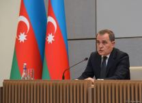 Глава МИД Азербайджана провел пресс-конференцию (ВИДЕО) (ФОТО)