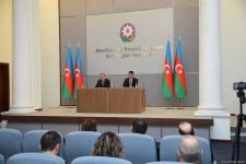 Глава МИД Азербайджана провел пресс-конференцию (ВИДЕО) (ФОТО)