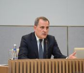 Глава МИД Азербайджана провел пресс-конференцию (ВИДЕО) (ФОТО)